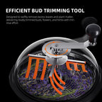 Spider Farmer 13" Bud Leaf Bowl Trimmer with Stainless Steel Blades