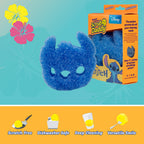 Scrub Daddy Disney Stitch Dish Sponge Twin Pack, Smiley Face Sponges for Cleaning & Washing Up - Kitchen Non Scratch Scourers with FlexTexture Firm & Soft Scrubbing, Dishwashing Scrubber