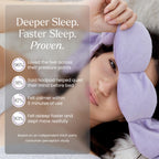 nodpod Patented Gentle Pressure Sleep Mask, Weighted Eye Mask