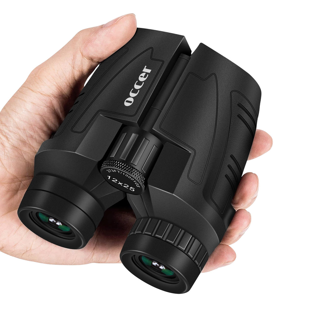 Occer 12x25 Compact Binoculars for Adults and Kids