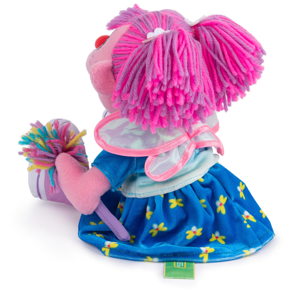 GUND Sesame Street Official Abby Cadabby Muppet Plush, Premium Plush Toy for Ages 1 & Up, Pink/Blue, 11”
