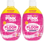 Stardrops The Pink Stuff The Miracle Floor Cleaner Spray – Squirt & Mop Formula for Sparkling Clean Floors – Fast Drying,Streak-Free Finish,Fresh Fragrance,25.3 fl oz,(Pack of 2)