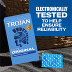 Trojan Original Latex Lubricated Condoms for Men, 36 Count