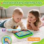 Toy Laptop Tablet for Ages 1-3, 2-in-1 Toy Computer Learning Toys