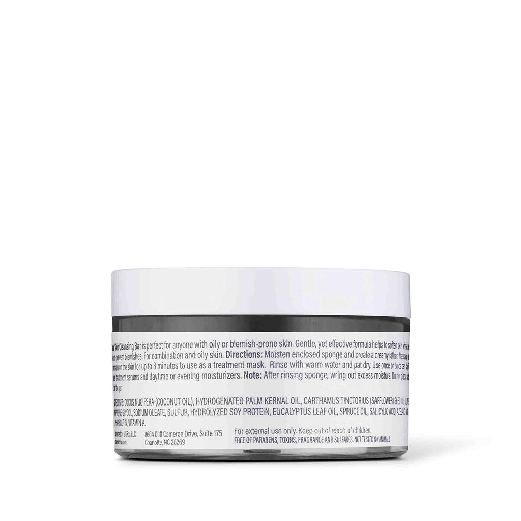 Urban Skin Rx® Clear Skin 3-in-1 Daily Treatment Cleansing Bar, Exfoliator + Clarifying Mask, Reduces Excess Oil, Clears Clogged Pores, Improves Appearance of Blemishes & Prevents Breakouts, 3.7 Oz