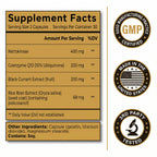 Joyung Nattokinase 8000FU - Cardiovascular & Blood Circulation Support Supplement - Includes Black Currant & CoQ10 for Heart Health & Vitality