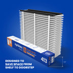 AprilAire 413 Replacement Filter for AprilAire Whole House Air Purifiers - MERV 13, Healthy Home Allergy, 16x25x4 Air Filter (Pack of 1)