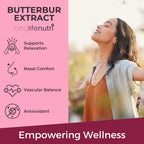 LongLifeNutri Butterbur Extract 100mg - Petasites Hybridus Root Extract, 180 Vegetarian Capsules, 6 Month Supply, Organic Supplement for Head Comfort & Neural Calm, GMP Certified, Made in USA