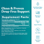 Regulate Cycle Support – Hormone Balance for Women at Optimal 40:1 Myo-Inositol 2000 mg & D-Chiro Inositol 50 mg – Supplement for Period Consistency, Menstrual & Ovulation Support – 120 Vegan Capsules