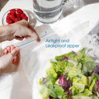 6” X 9” (1000 Count) 2 Mil Clear Reclosable Zip Plastic Poly Bags