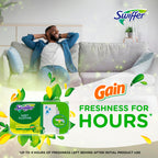 Swiffer Sweep + Mop, Wet Pads Refill, Floor Cleaner for Dirt, Dust, Hair, Cleaning Cloths for Mopping Home, Bathroom, Kitchen, All Purpose Multi-Surface Floor Wipes, Fresh and Gain, 36ct