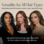 Bio Ionic Long Barrel Curling Iron, Ion Mineral & Moisture Heat Technology