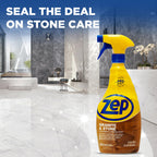 Zep Granite and Stone Cleaner and Protectant - 32 oz (Case of 4) ZUCSPP - Specialized Professional Grade Formula Cleans and Protects Stone