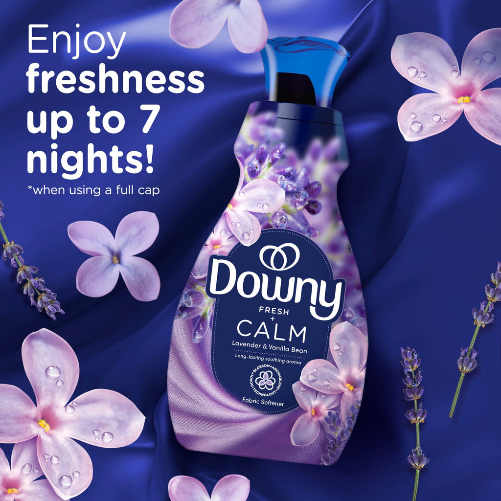Downy Infusions Liquid Fabric Softener, Refresh, Birch Water & Botanicals, 101 fl oz