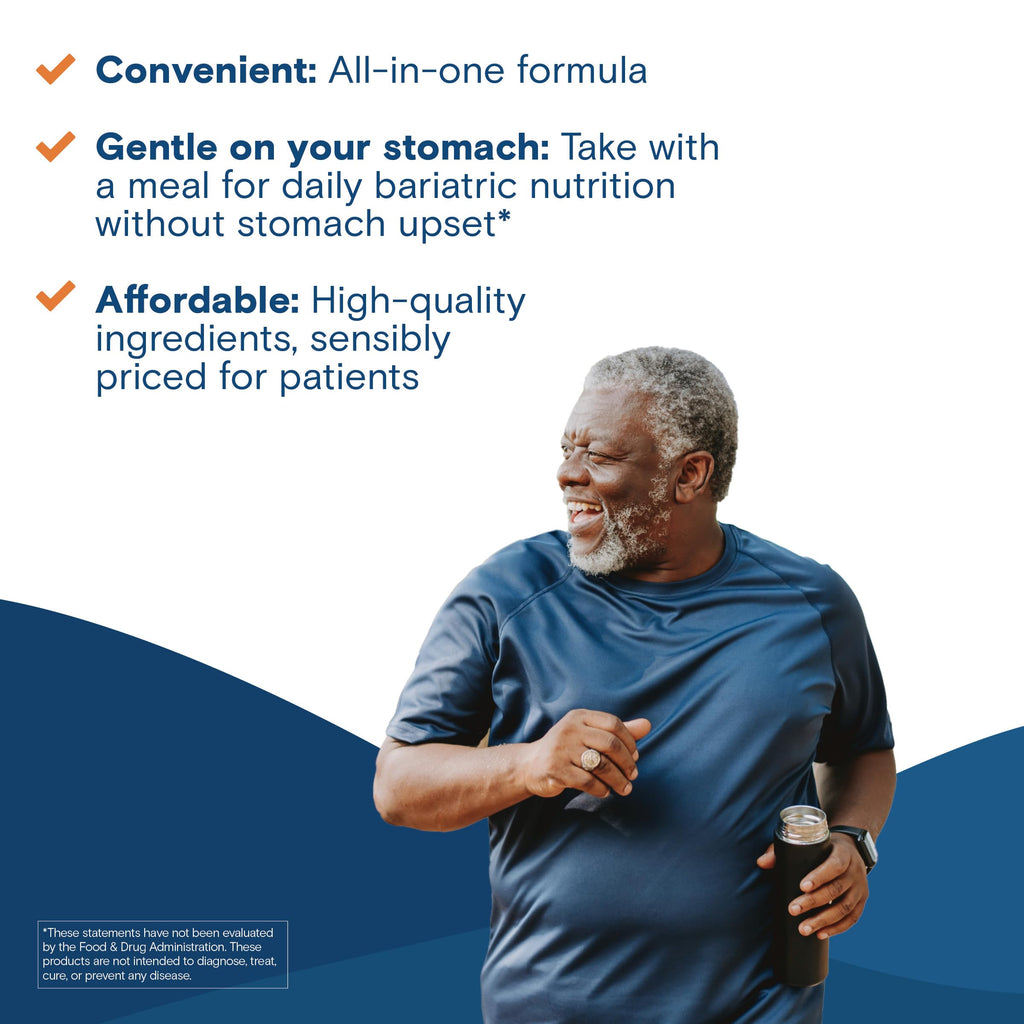 Bariatric Fusion Bariatric Multivitamin with Iron Complete Chewable | Strawberry | Post Bariatric Vitamins for Gastric Bypass and Sleeve Gastrectomy | One Month Supply