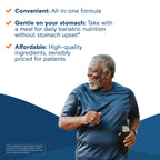 Bariatric Fusion Orange Cream Flavored Complete Chewable Bariatric Multivitamin with Iron for Bariatric Surgery Patients Including Gastric Bypass and Sleeve Gastrectomy - 120 Tablets