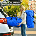 Heavy Duty Extra Large Storage Bags, XL Moving Bags for College Dorm Essentials, Moving Supplies Compatible with IKEA Frakta Cart, 4 Packs