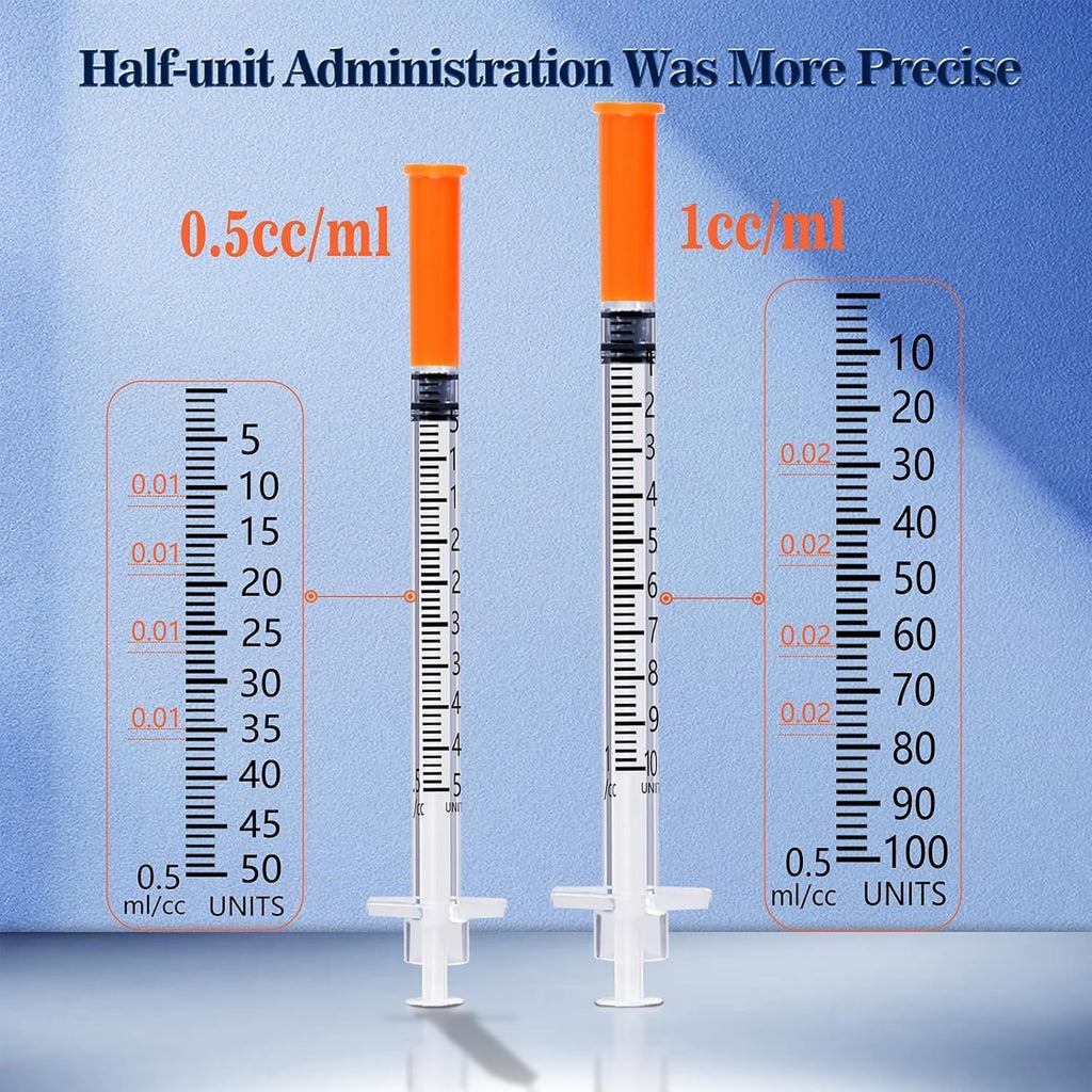 1ml 31G 1/2" 12.7mm , Lab Supplies , Pack of 100