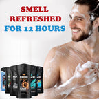 AXE Men's Body Wash Variety Set, 6 Pack, Assorted Scents, 3-in-1 Body, Face and Hair Wash, 8.5 Oz. Each