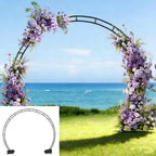 19mm Thickened Enlarged Size Garden Arch Metal Trellis for Climbing Plants