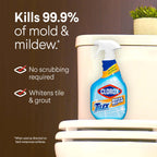 Clorox Plus Tilex Mold and Mildew Remover with Bleach, Spray Bottle, 32 Fluid Ounces, Unscented, Pack of 3