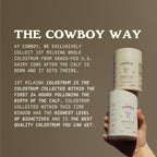 Cowboy - The Exclusive 1st Milking, Whole, Grass Fed Colostrum Supplement for Full Body Health - Bovine Colostrum Powder Packed w/Bioactive Nutrients - Sugar Free (Unflavored, 40 Servings)