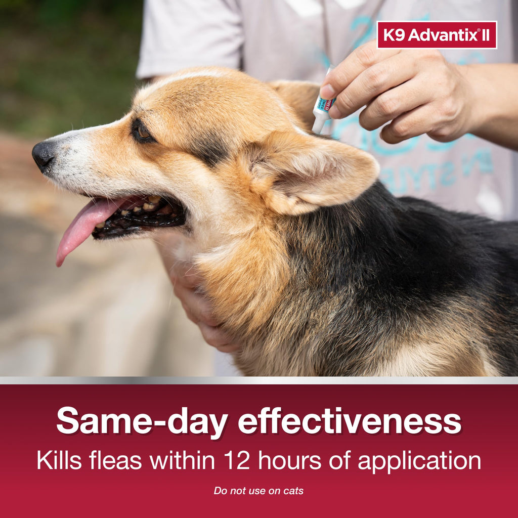 K9 Advantix II Flea & Tick Topical for Large Dogs 21–55 lbs., 1ct