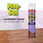 Pine-Sol Furniture Polish | Wood Furniture Polish Spray | Wood Polish Spray for Your Furniture Gives You A Powerful Clean You Can Trust | 12.7 Ounces, Fresh Lavender Scent - Pack of 6