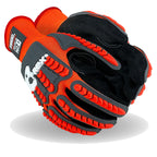 MAGID T-REX Flex Series Sandy Nitrile Coated Knit Impact Gloves, 24 Pairs, 8/Medium, TRX400