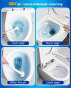 60 Pack Toilet Wand Refills Compatible with Clorox Toilet Brushes, Instant Foam Cleaning, Secure Lock No Slipping, Odor Neutralizing, Easy Snap-On Design