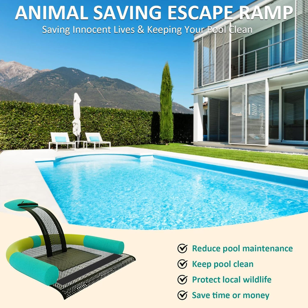 Bird Escape Ramps Poolvio Animal Saving Escape Ramp for Pool, Save Critters in Swimming ...