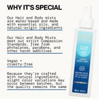 Pacifica Hair Perfume & Body Fragrance Spray Mist - Silver Moon with Vanilla, Almond & Spice ��� Alcohol-Free, Vegan & Cruelty-Free, 6.5 oz