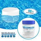 Bromine Tablets for SPA Hot Tub 1lb 50LB Tabs Brominating Tablets Booster Eliminates Bacteria Algae Soft Water Feel No Chlorine Odor Chemical Sanitizer Chlorine Alternative (1 LB)