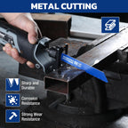 WORKPRO 32-Piece Reciprocating Saw Blade Set - Metal/Woodcutting Saw Blades, Pruner Saw Blades with Organizer Pouch