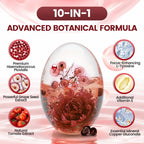 10 in 1 Astaxanthin Supplements 24mg, 4 Month Supply, Astaxantina Antioxidant from Fresh Haematococcus Pluvialis, Contains Lycopene, Grape Seed, Vitamin E, & More Supports Eye, Joints, Skin Health