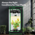 VIVOSUN Smart Grow Tent Kit 2x2, 1-Plant WiFi-Integrated Grow Kit System