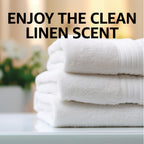 Amazon Basics Laundry Detergent Liquid, Concentrated, Clean Linen, 110 Loads, 82.5 Fl Oz, Pack of 2 (Previously Solimo)