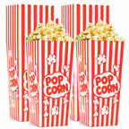 Homrelaxy 240 Pcs Popcorn Boxes, Large Capacity Popcorn Containers Buckets for Pop Corn Machine, Movie Night, Cinema, Carnival, Party, Concessions