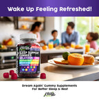 Clean Nutra Melatonin Gummies 10mg | Sleep Aid Valerian Root L-Theanine Vitamin B6 C Lemon Balm Magnesium Hibiscus Beta Carotene Saffron & Chamomile Rest Support Supplement Raspberry Flavor