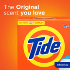 Tide Powder Laundry Detergent, Original Scent, 125 Loads, 143 oz