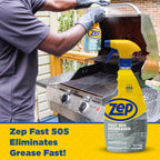 Zep Fast 505 Cleaner and Degreaser - 32 oz (Case of 4) - ZU50532 - Great for Grills, Plastics, Metal, and More