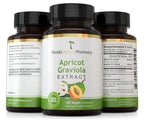 Apricot-Graviola Supplement Capsules 10:1 (120 Capsules)
