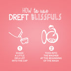 Dreft Blissfuls In-Wash Laundry Scent Booster Beads, Baby Fresh Scent, 24 oz