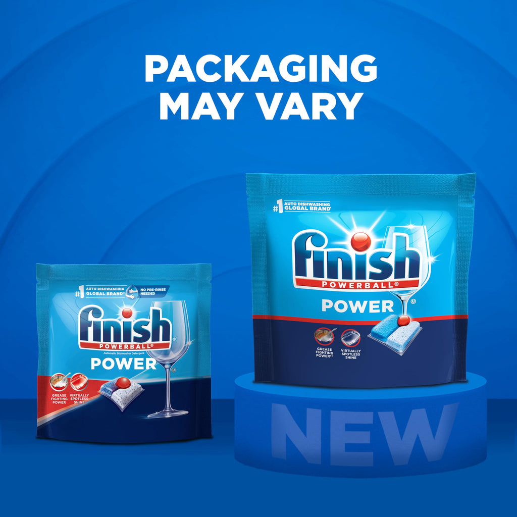 Finish Power Dishwasher Pods, Dish Detergent, Fresh Scent, 43ct