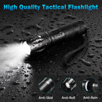 6Pack LED Flashlights High Lumens, 5Mode Tactical Flashlight for Home, Small Flashlights Powerful, Pocket Flashlight Battery Powered, Adjustable Torch Light, Mini Flash Light for Emergencies Camping
