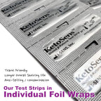 KetoSens Blood Ketone Test Strips - Ideal for The Keto Diet and Ketosis Monitoring - Includes 50 Test Strips