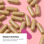 Glowing Goddess Female-Optimized Beef Organ Superfood (Beef Ovary Uterus, Liver, Kidney, Heart, & 6 More) - 100% Grass Fed & Finished, Pasture Raised Cattle, 3rd Party Tested - Nourish Your Inner Glow