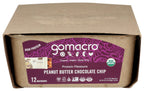 Gomacro, Macrobars Power Peanut Butter Chocolate Chip Organic, 12 Count, 2.4 Ounce