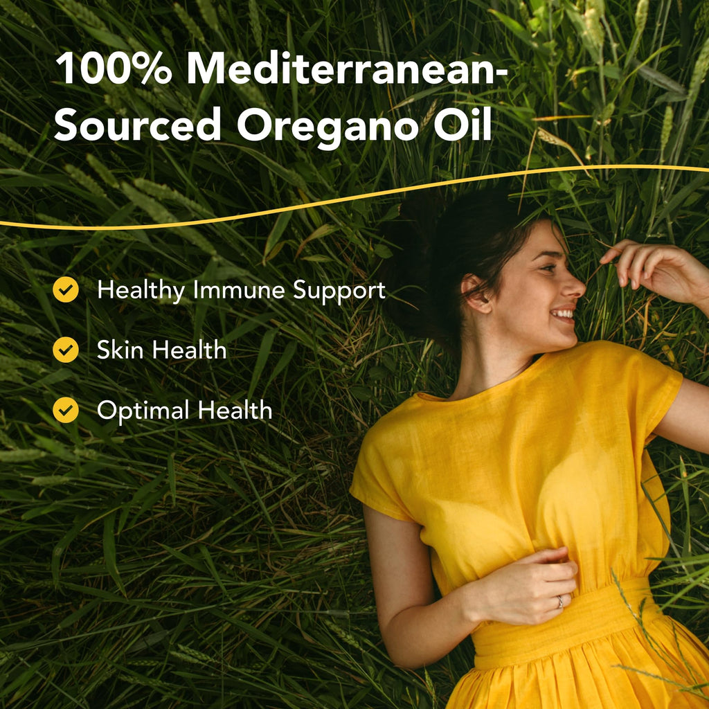 NORTH AMERICAN HERB & SPICE Oreganol P73, 60 Gelcaps - Immune System Support - Unprocessed, Vegan Friendly Wild Oregano - Mediterranean Source - Non-GMO - 60 Servings
