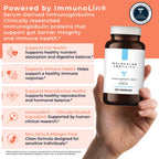Molecular Fertility Immunoglobulin IgG Supplement for Men & Women - Dairy-Free, Bovine Colostrum Alternative - IGA IgM ImmunoLin for Immune Support, Gut Health, Reproductive Wellness - 60 Servings